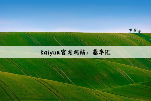 Kaiyun官方网站：豪车汇