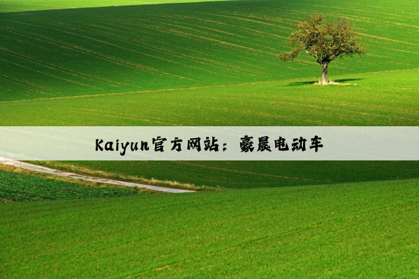 Kaiyun官方网站：豪晨电动车